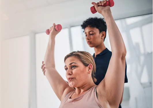 Entrenamiento personal para mujeres con patologías