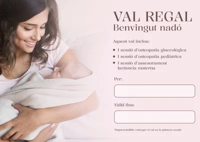 Vale regalo "Benvingut nadó"