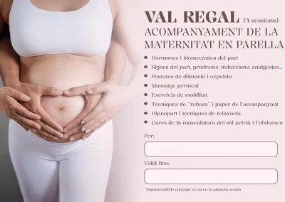 Vale regalo "Acompanyament de la maternitat en parella"